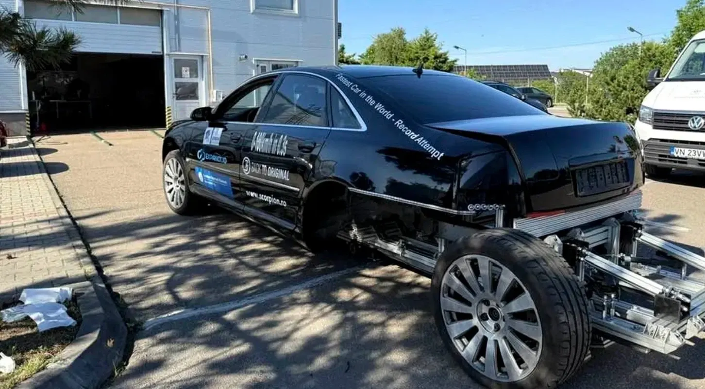 Mașina care promite accelerația aproape instant. Foto/Rosmar H