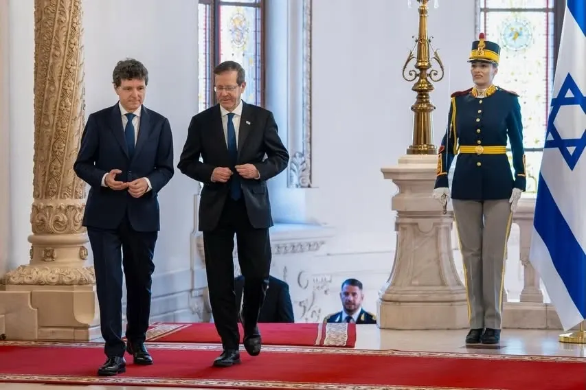Nicușor Dan și Isaac Herzog