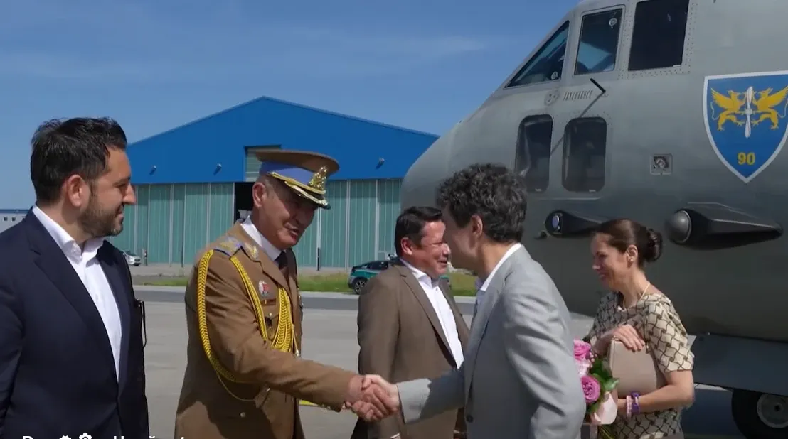 Nicușor Dan și Mirabela Grădinaru în Polonia