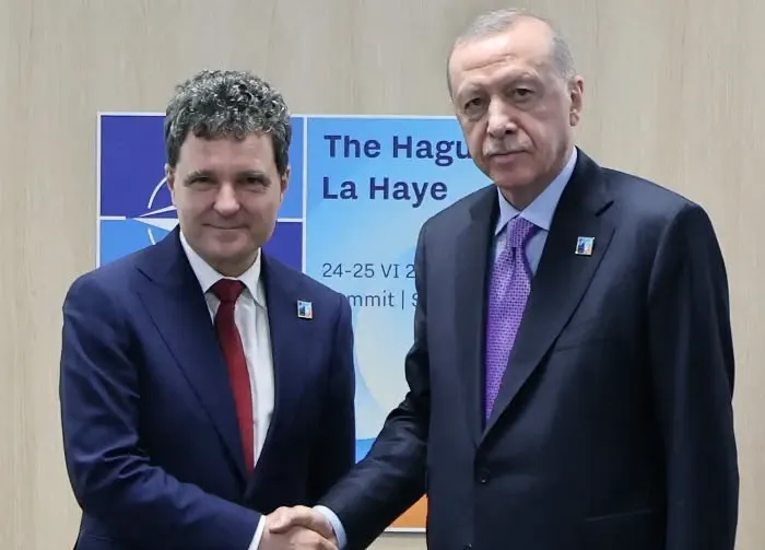 Nicușor Dan și Recep Erdogan