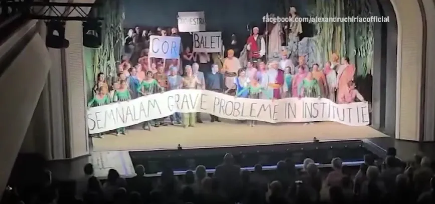 Protest la Brașov    