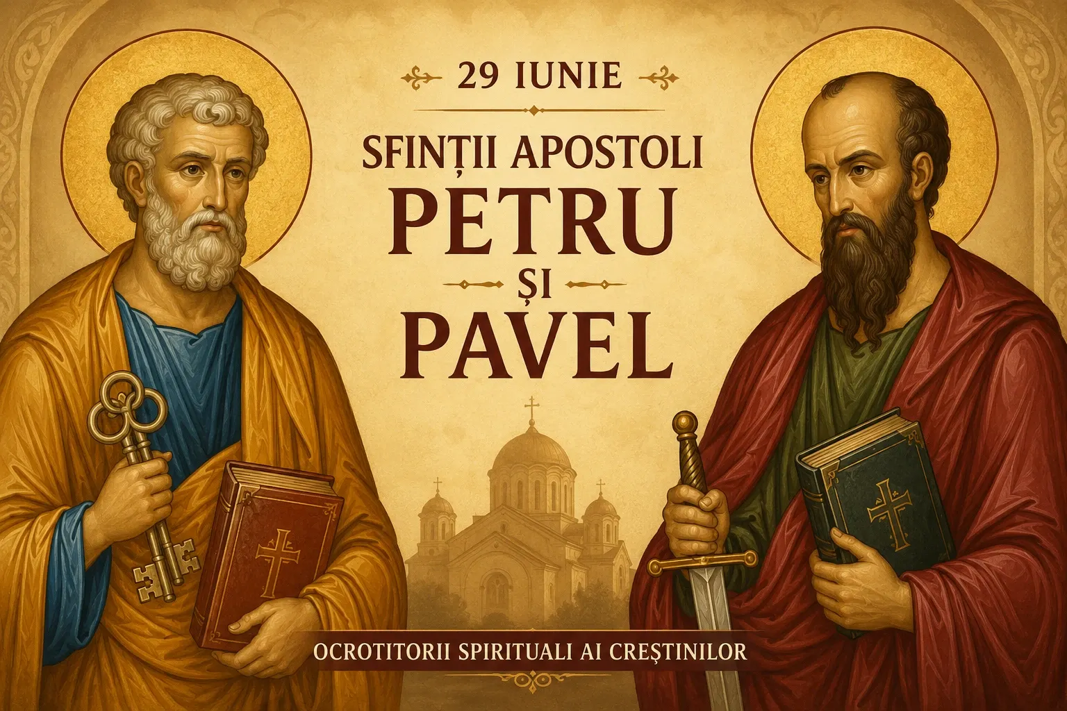 Sfontii Petru si Pavel/poza AI
