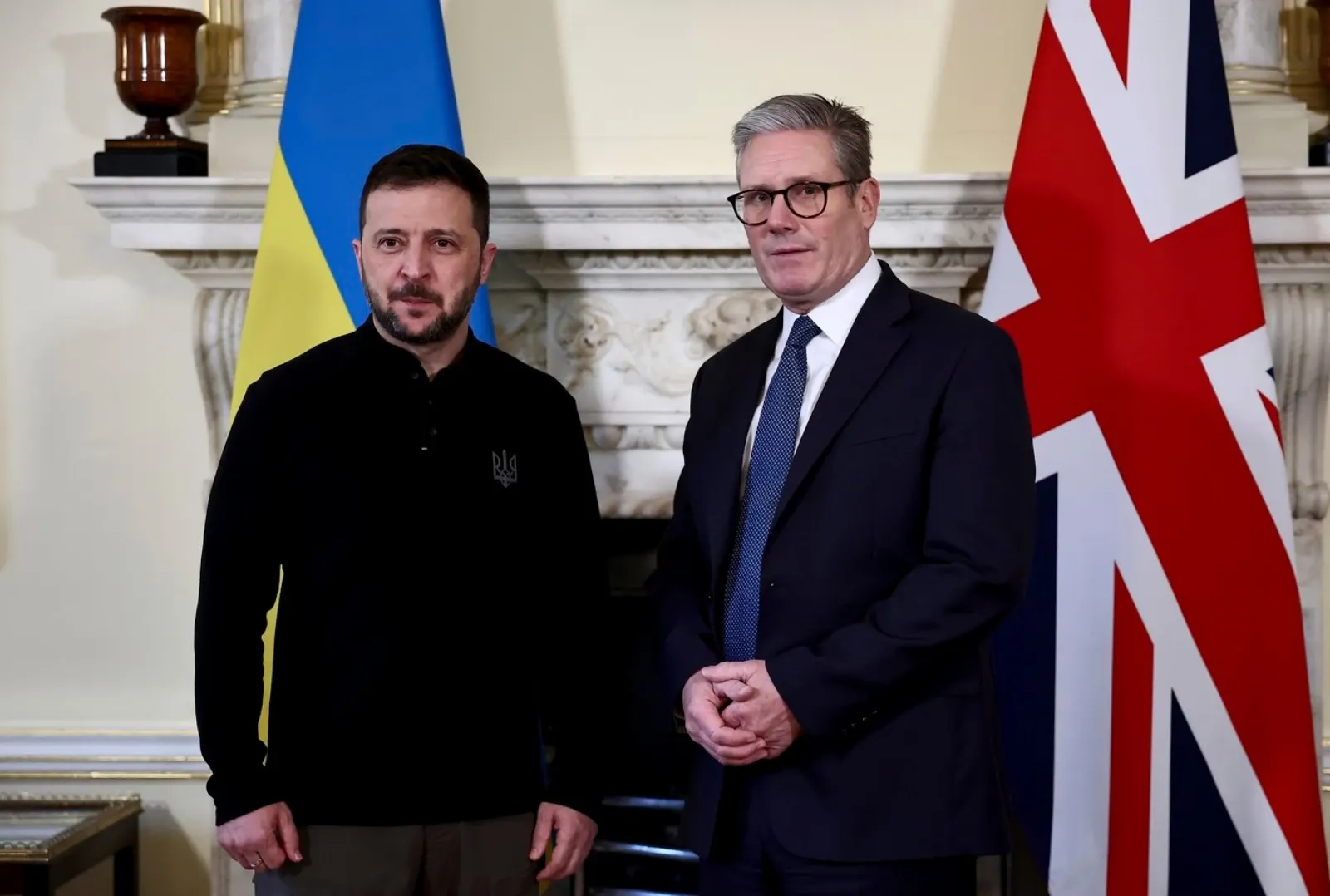 Volodimir Zelenski și Keir Starmer. FOTO: Profimedia
