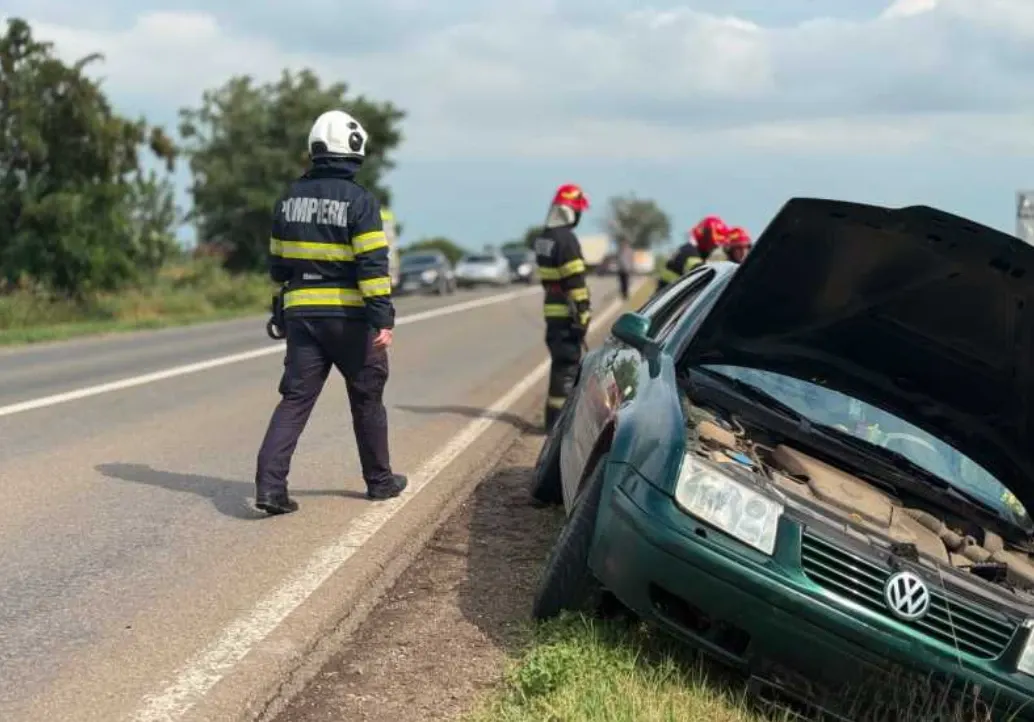 Un șofer din Botoșani a provocat un accident