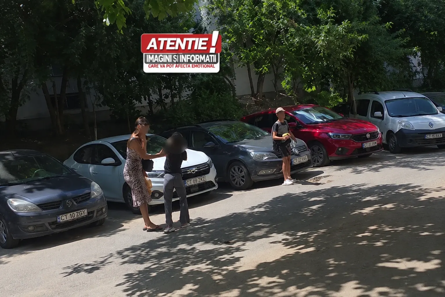 Agresiune Constanța / Captură video