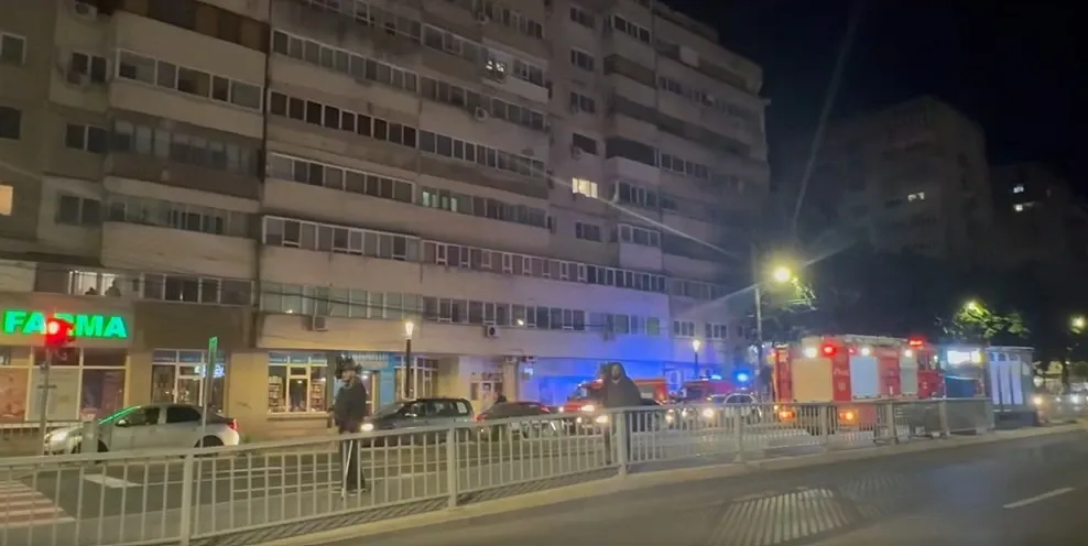Bloc din Buzău evacuat din cauza unor scurgeri de gaze. Foto/stiridebuzau