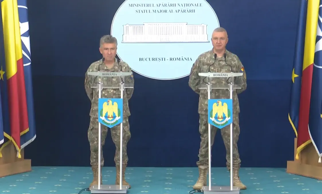 Declarații oficiale la MApN. 