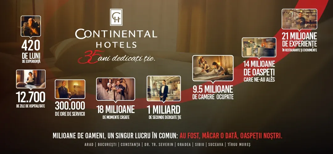 35 de ani de Continental Hotels