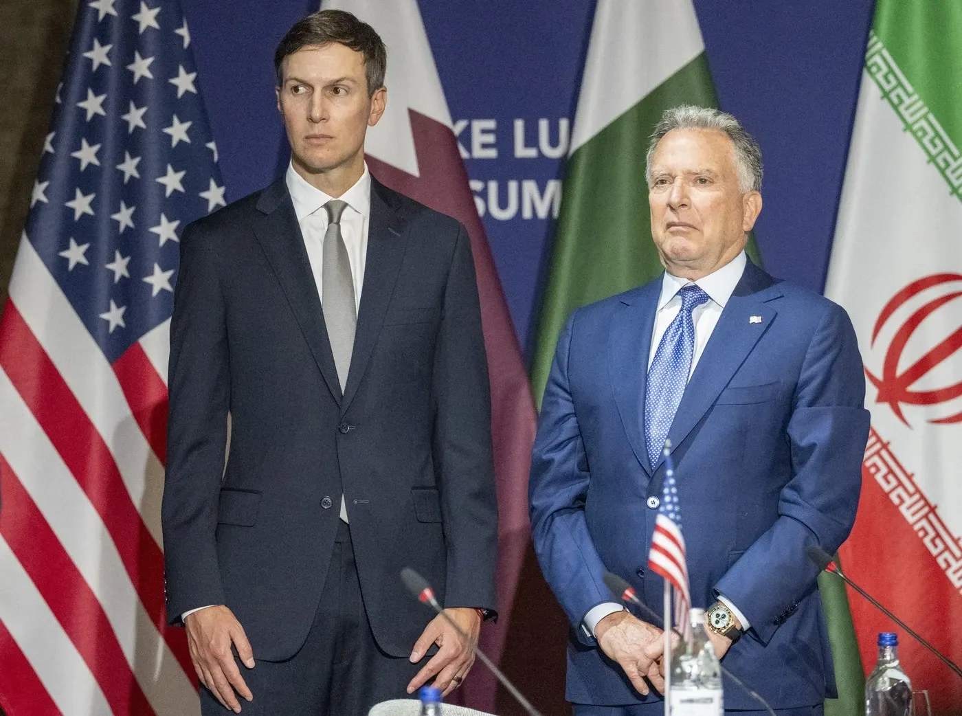 Steve Witkoff și Jared Kushner. Foto: Profimedia