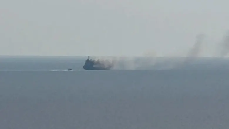 Explozie petrolier Marea Neagră