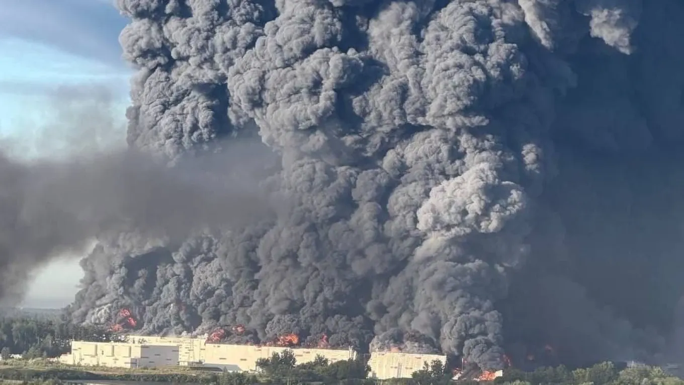Incendiul la Elektrostal