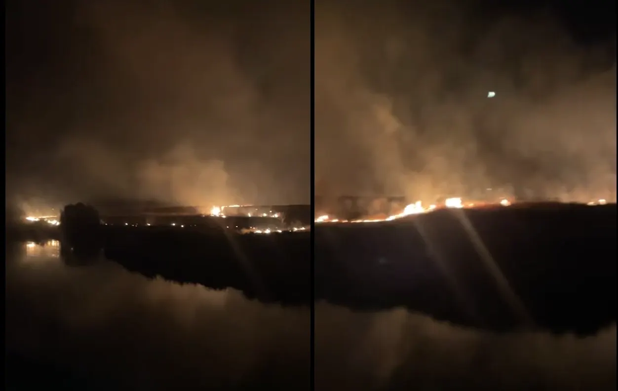 Incendiu de vegetatie Teleorman