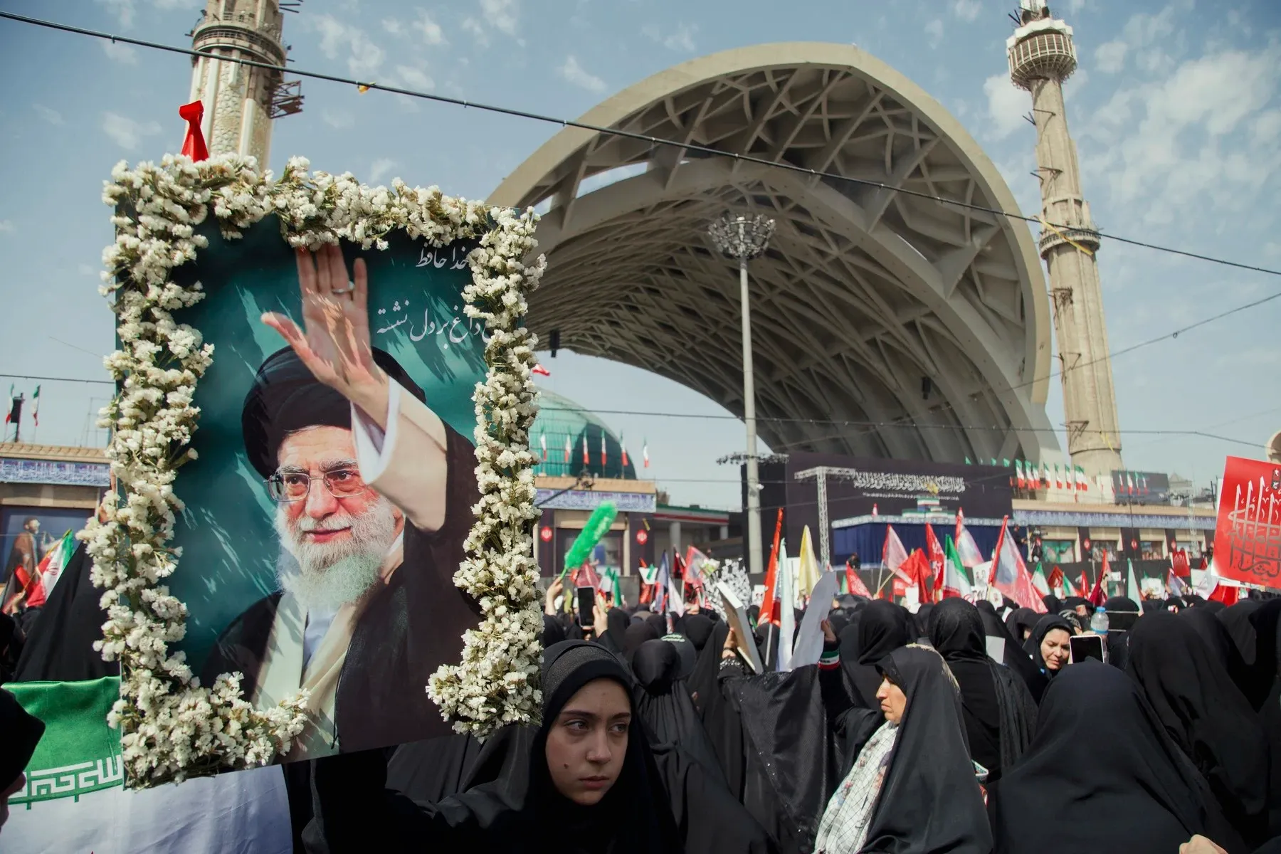 Funeraliile de stat ale lui Ali Khamenei (foto: profimedia)