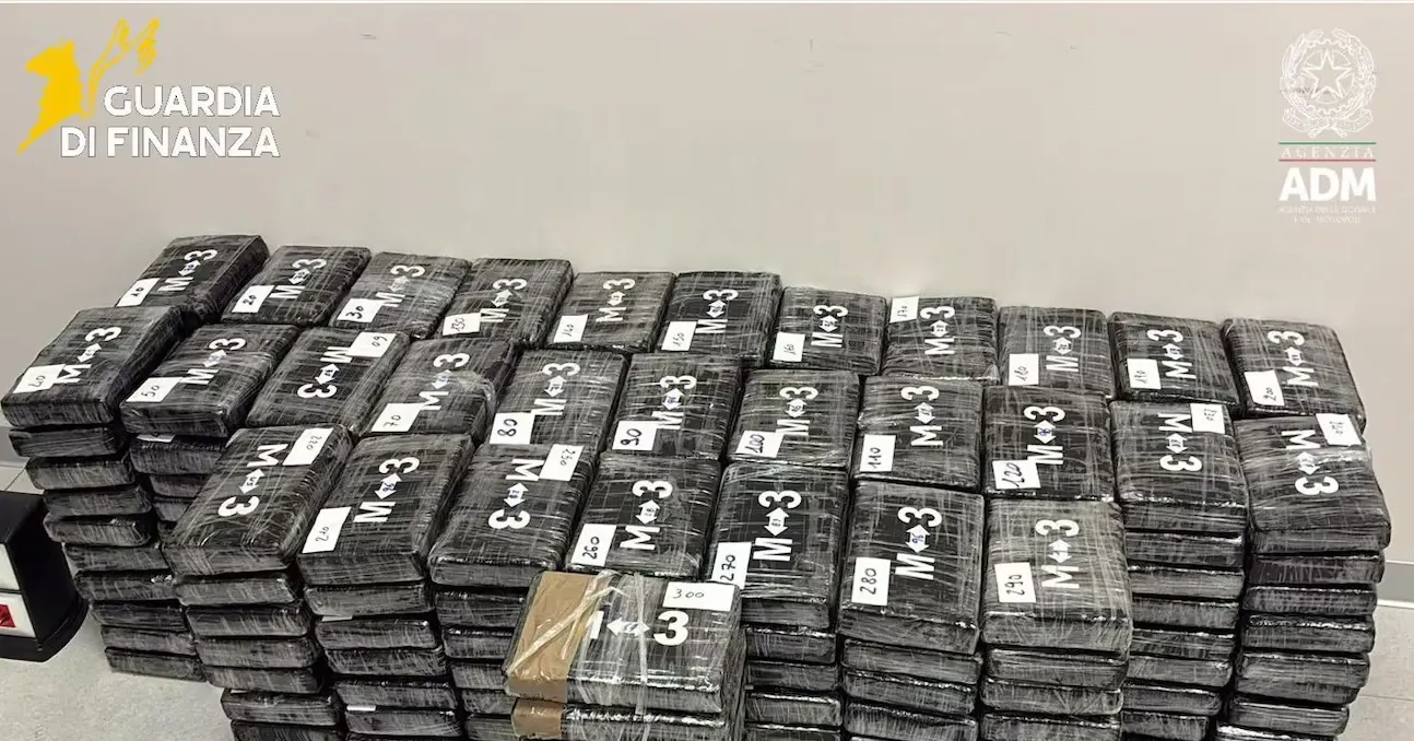 Captură record de cocaină în Italia