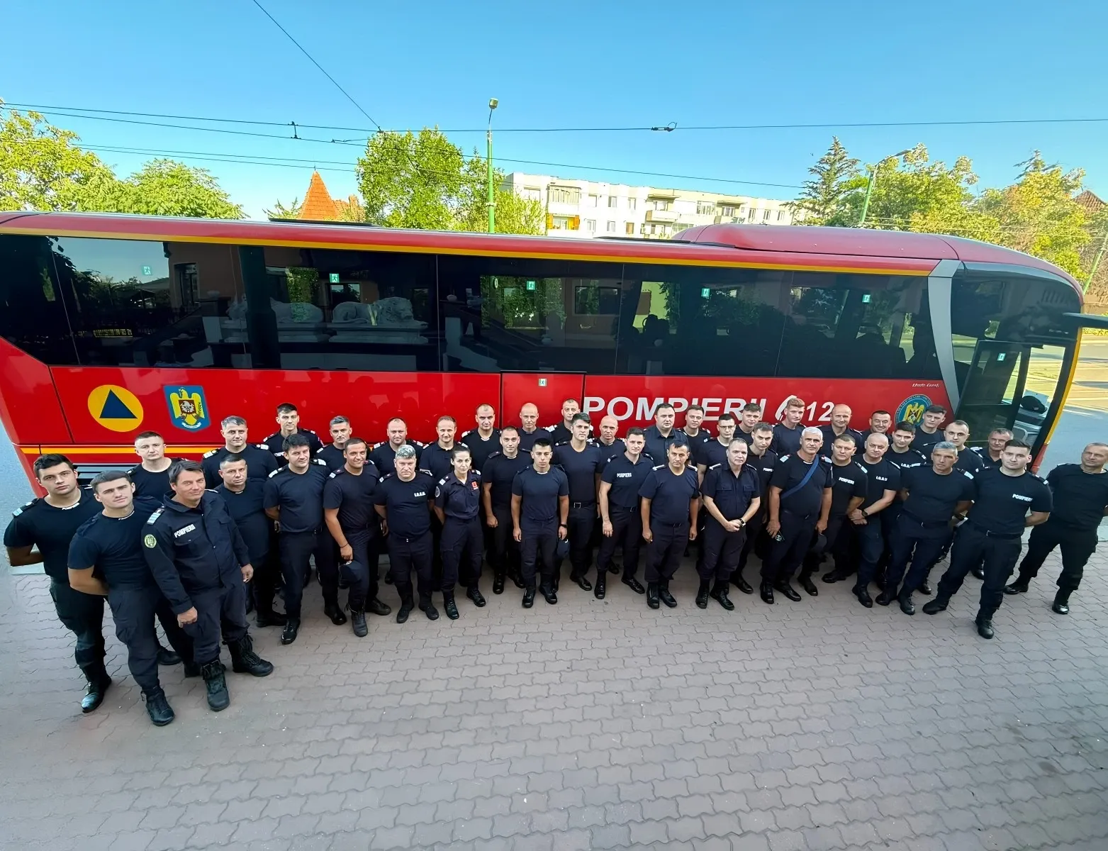 Pompieri în Franța