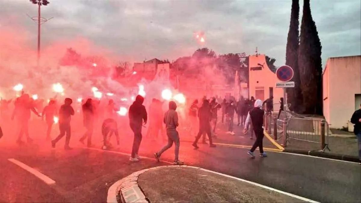 Proteste la Marsilia