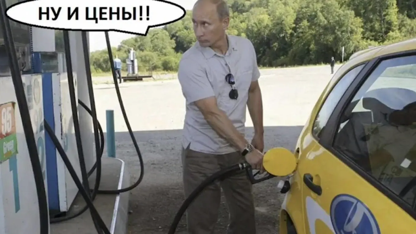 Rușii fac haz de necaz în criza carburanților