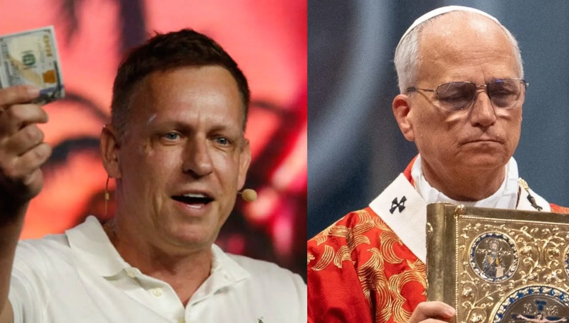 Peter Thiel si Papa Leon