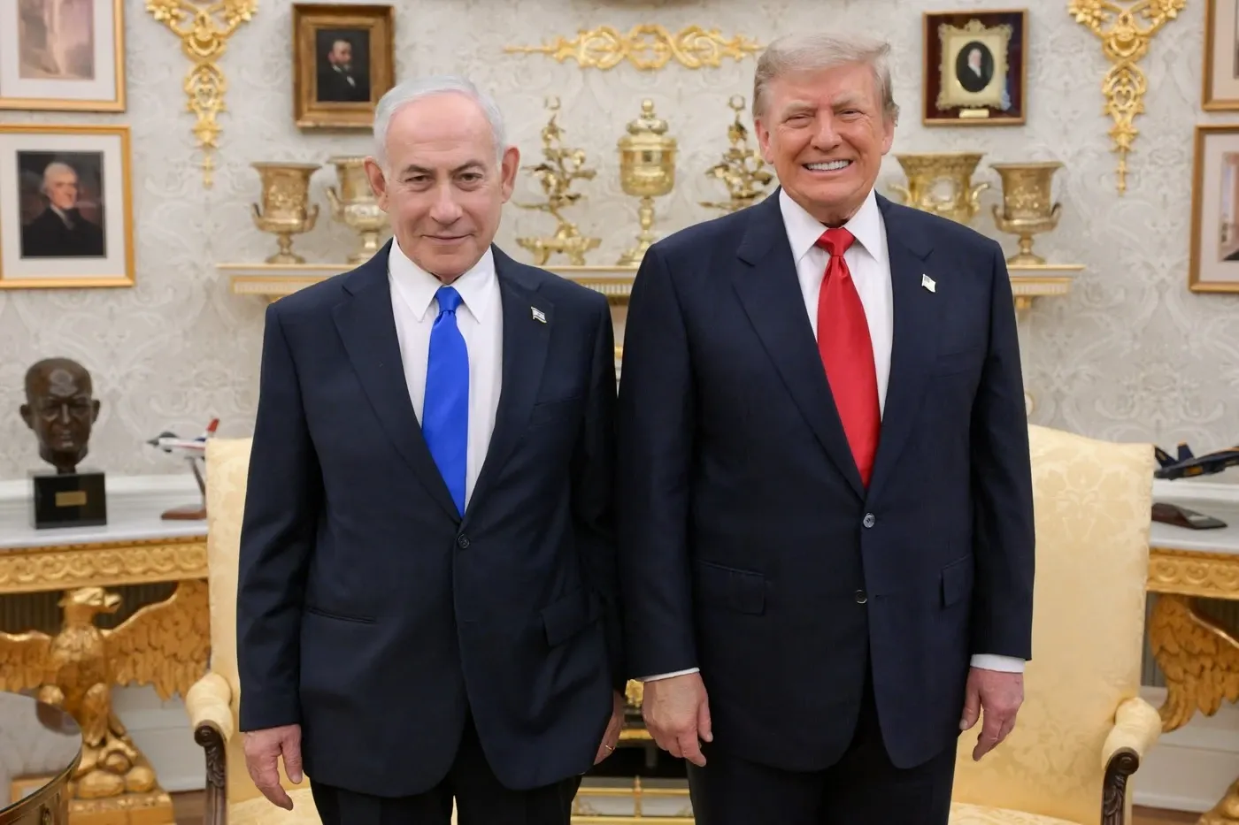 Donald Trump și Benjamin Netanyahu. Foto: Profimedia