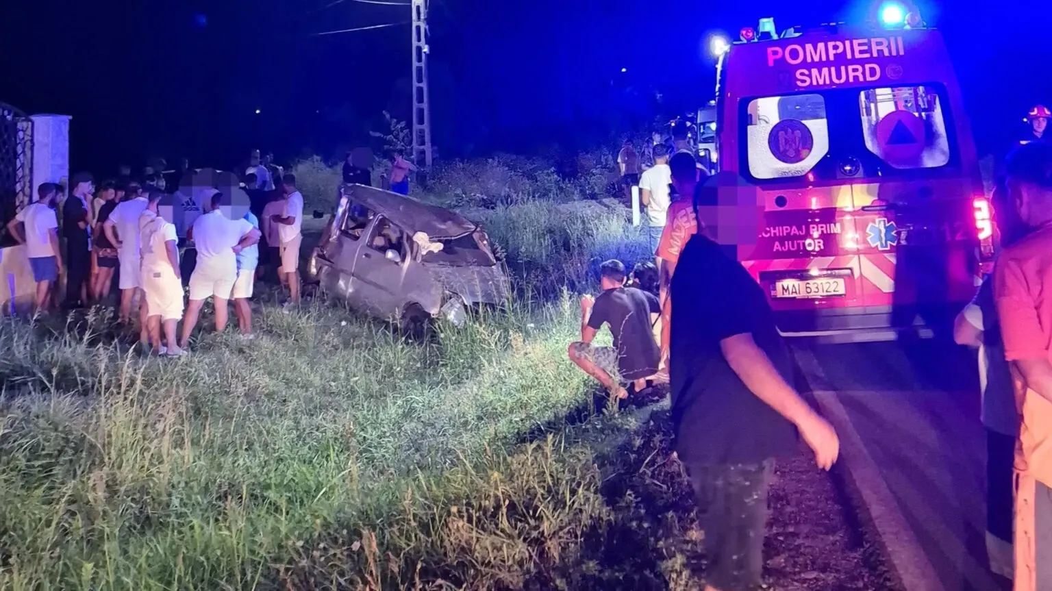 Accident în Dâmbovița