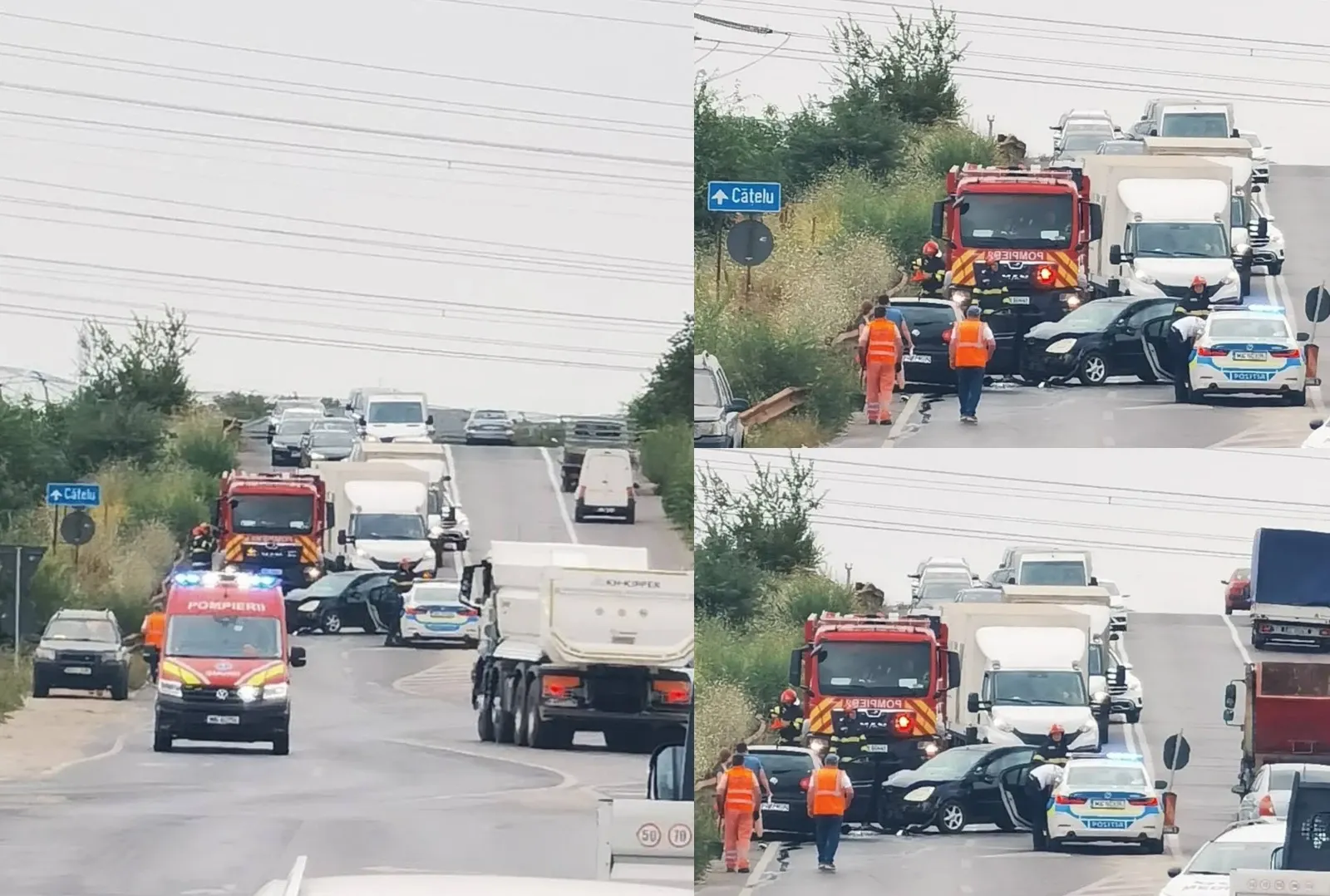 FOTO: Info Trafic București și Ilfov/Facebook