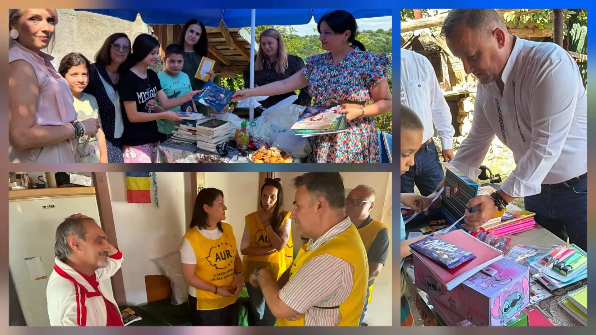 Acțiune a politicienilor AUR