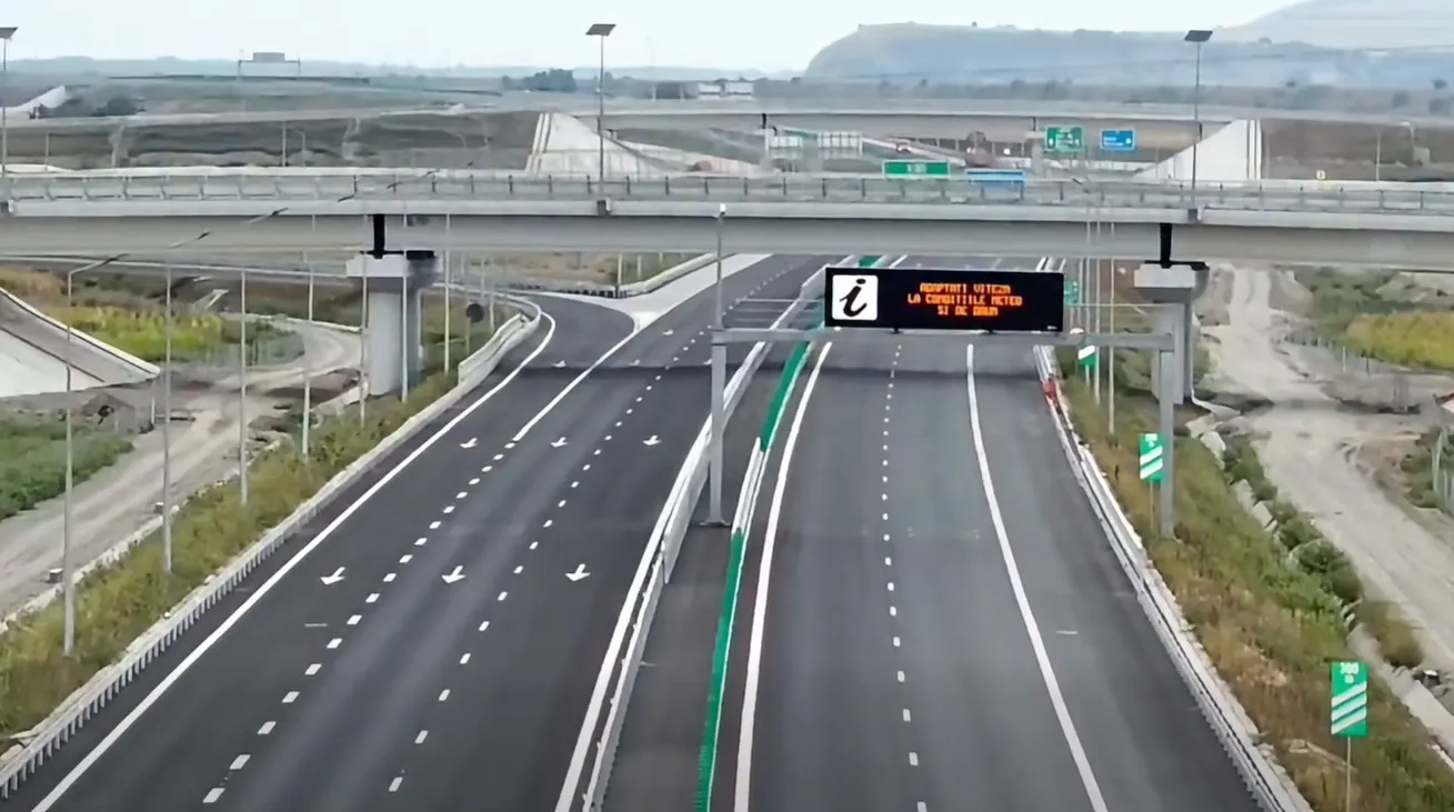 A7 mai deschide luni un tronson de 47,1 kilometri