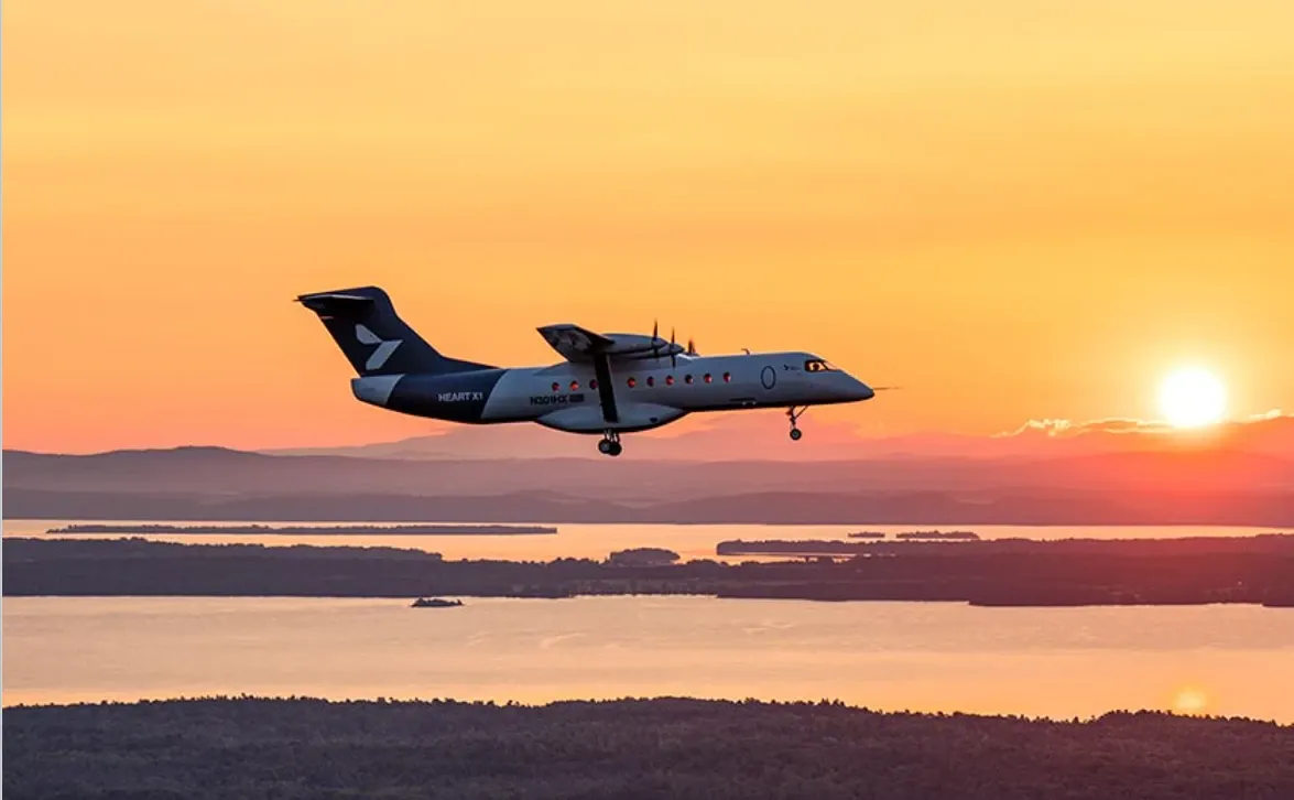 Suedezii au ridicat de la sol cel mai mare avion electric de pasageri