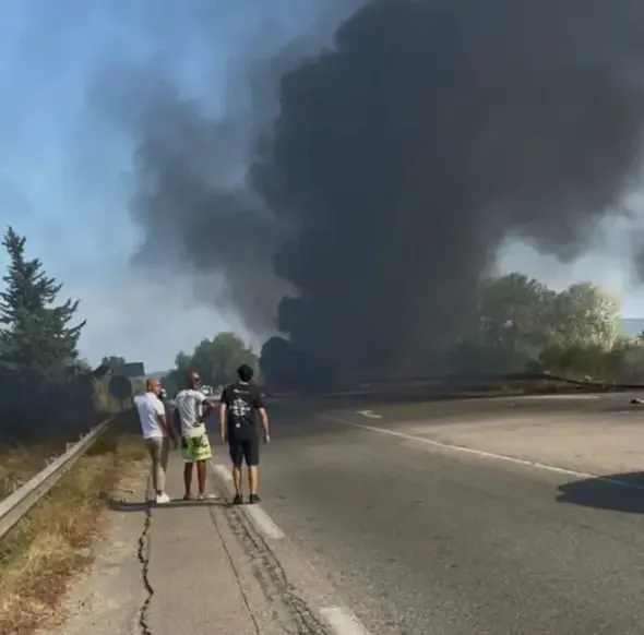Avion prăbușit / Captură video