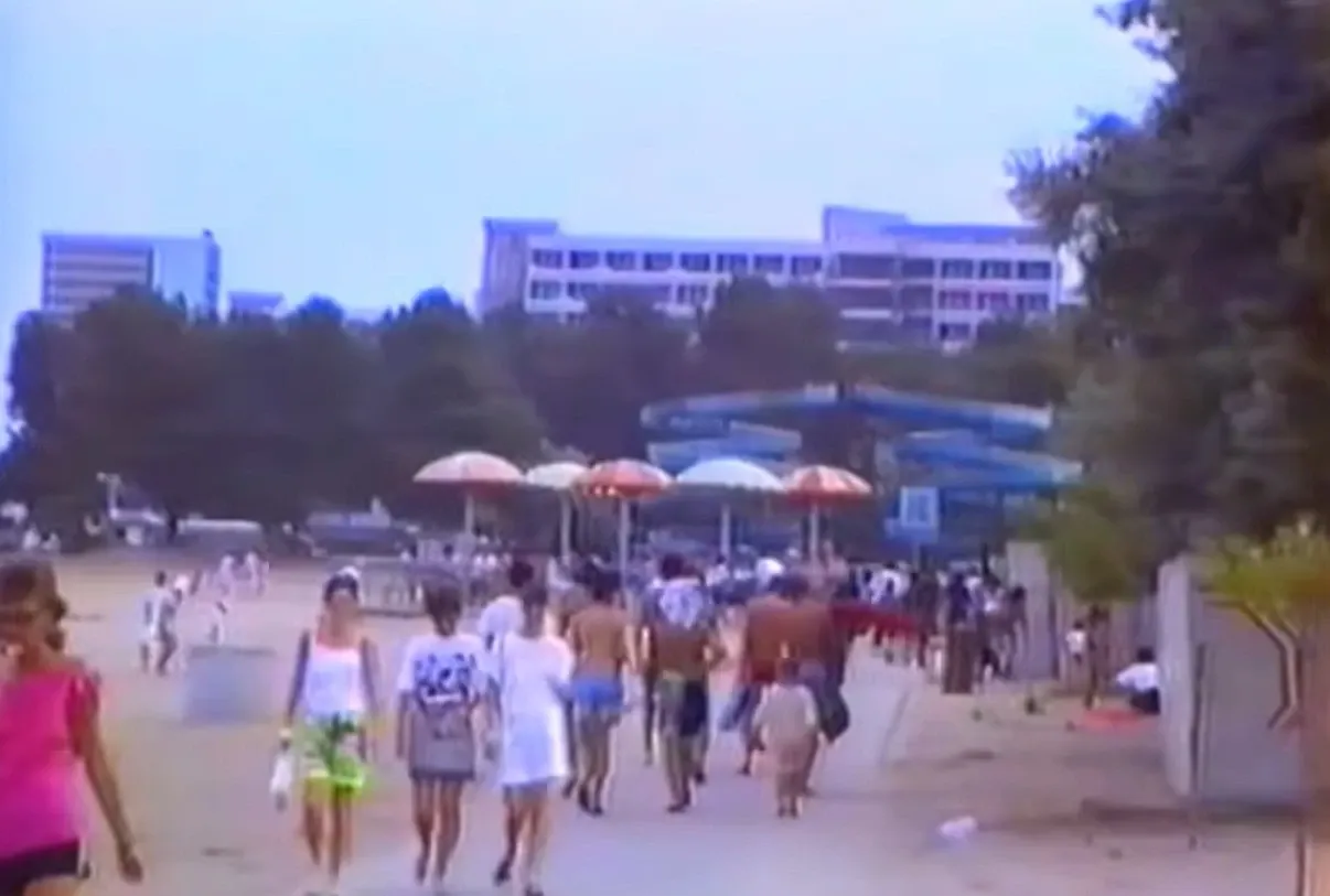Cum arăta stațiunea Mamaia în 1991? Foto/Captură video