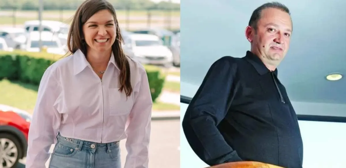 Dorin Mateiu și Simona Halep