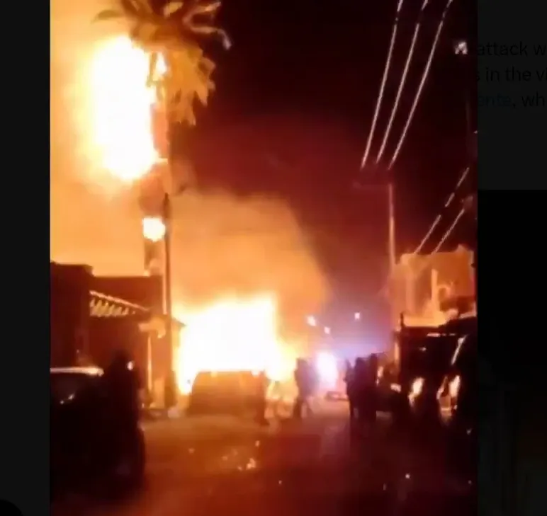 Explozie Mexic/ Captură video