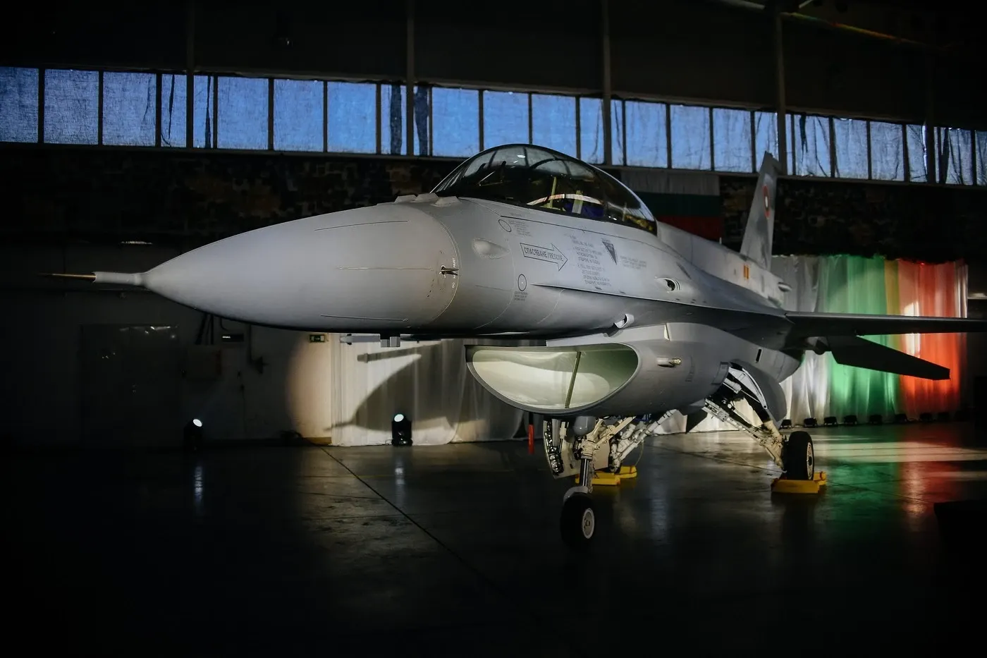F-16 în Bulgaria. Foto: Profimedia