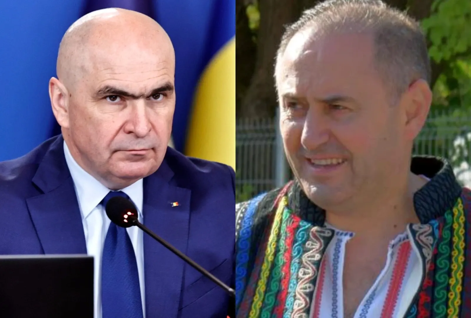 Fănel Bogos și Ilie Bolojan. Foto/Arhivă