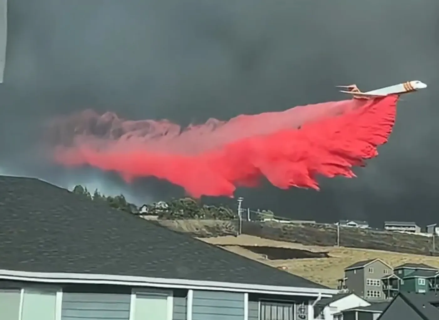 Incendii de vegetatie in Spokane, SUA
