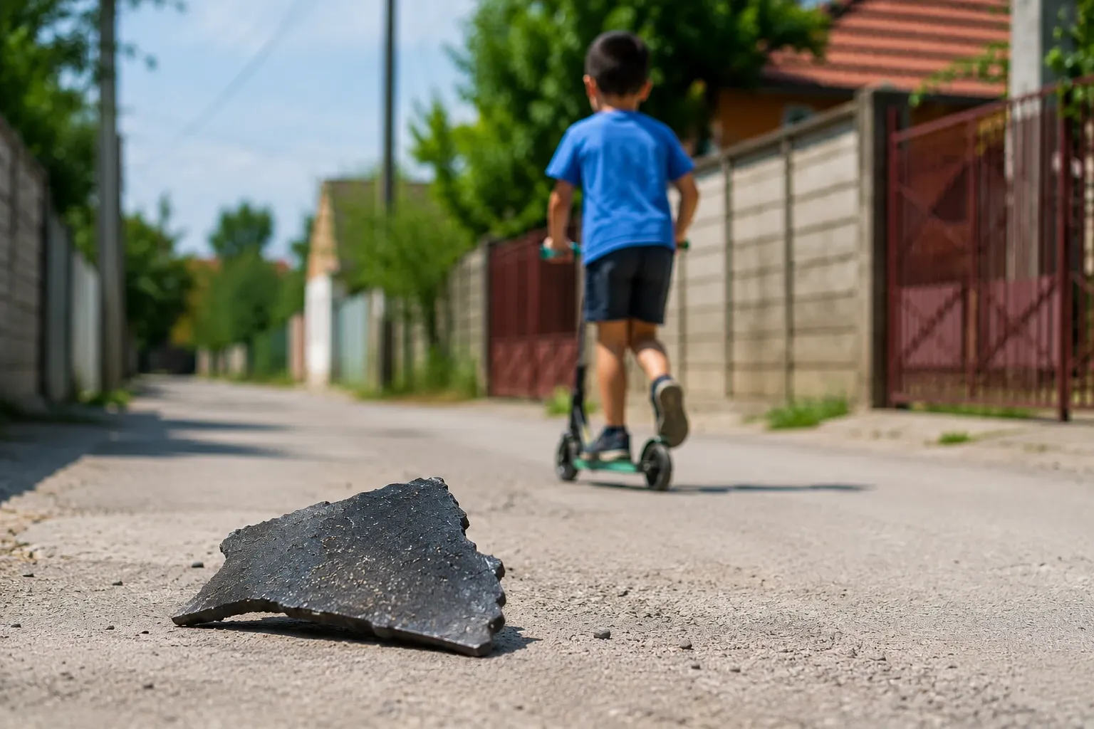Incident Brăila/ Foto AI