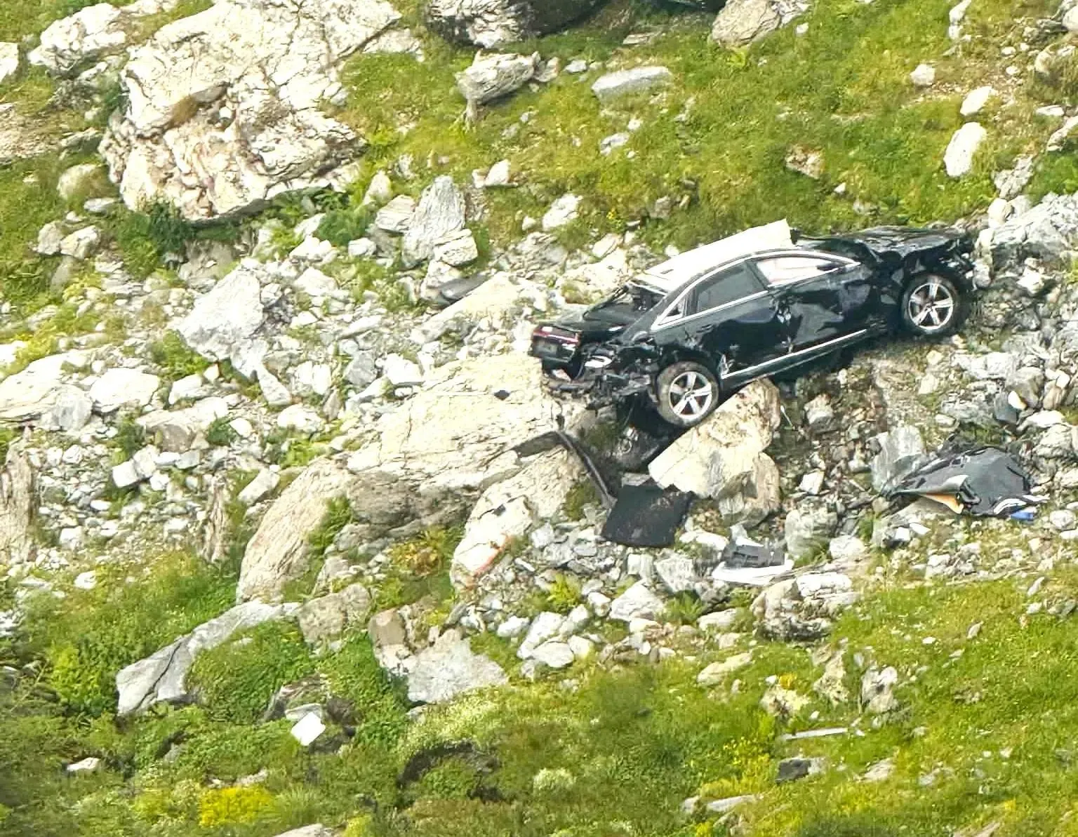 Accident pe Transfăgărășan