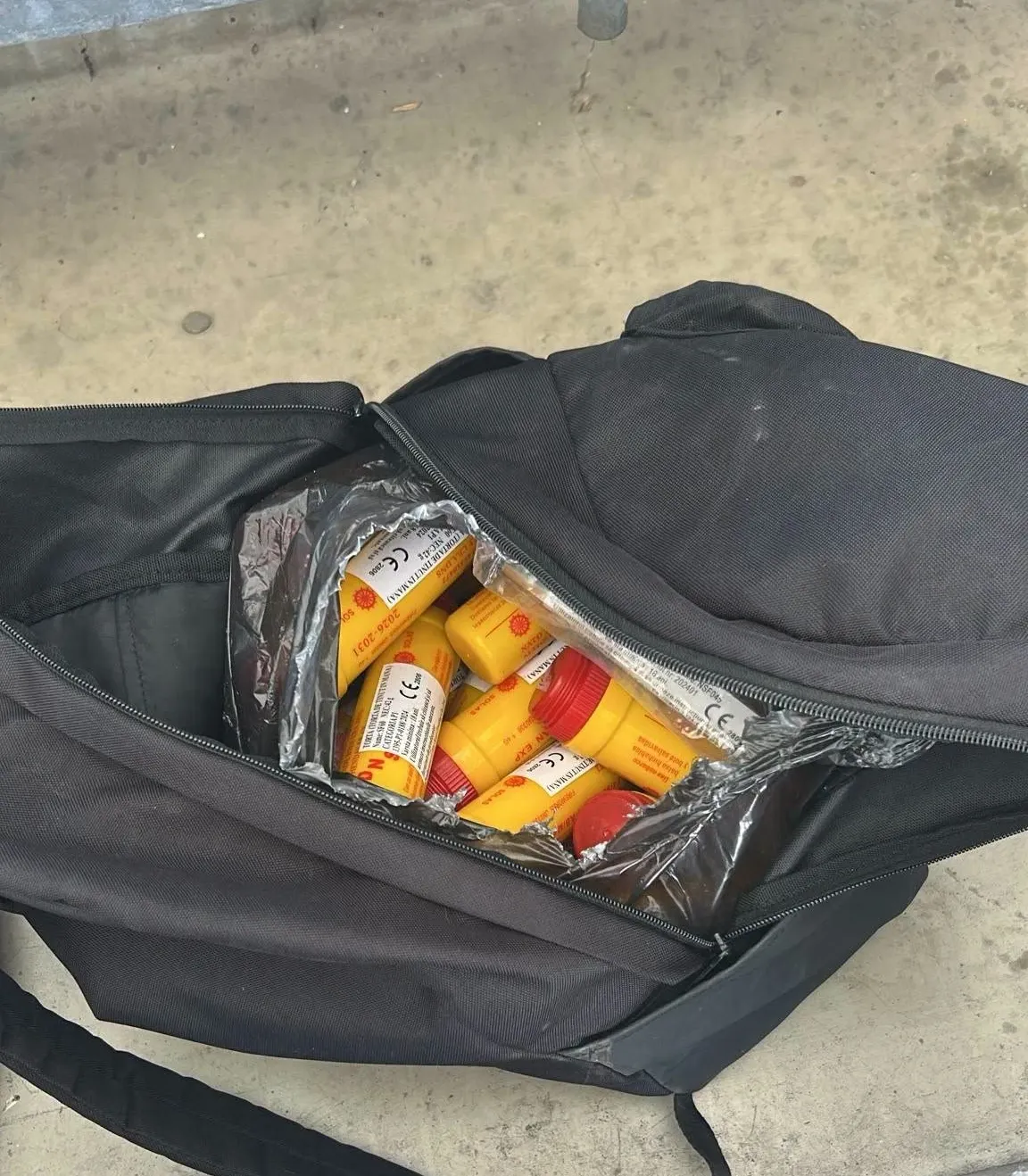 Materiale pirotehnice confiscate/ Foto/Jandarmi Ploiești