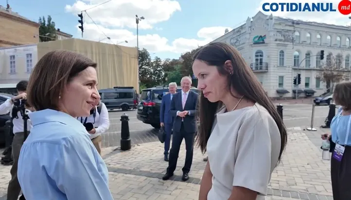 Mirabela Grădinaru (dreapta)/ Captură video 