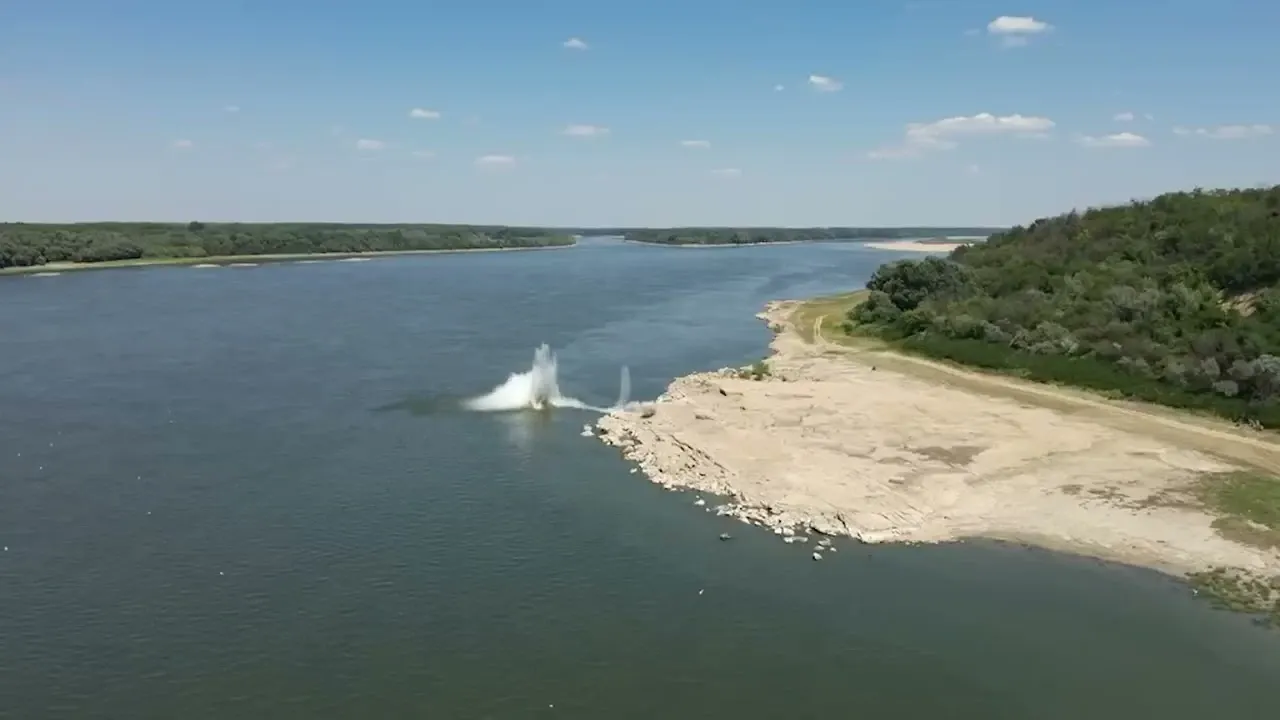Explozie pe bratul Bala