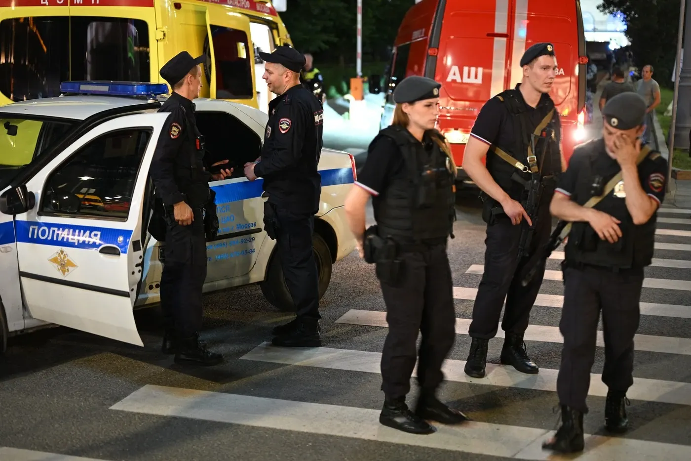 Explozia la un restaurant din Moscova.Foto: Profimedia