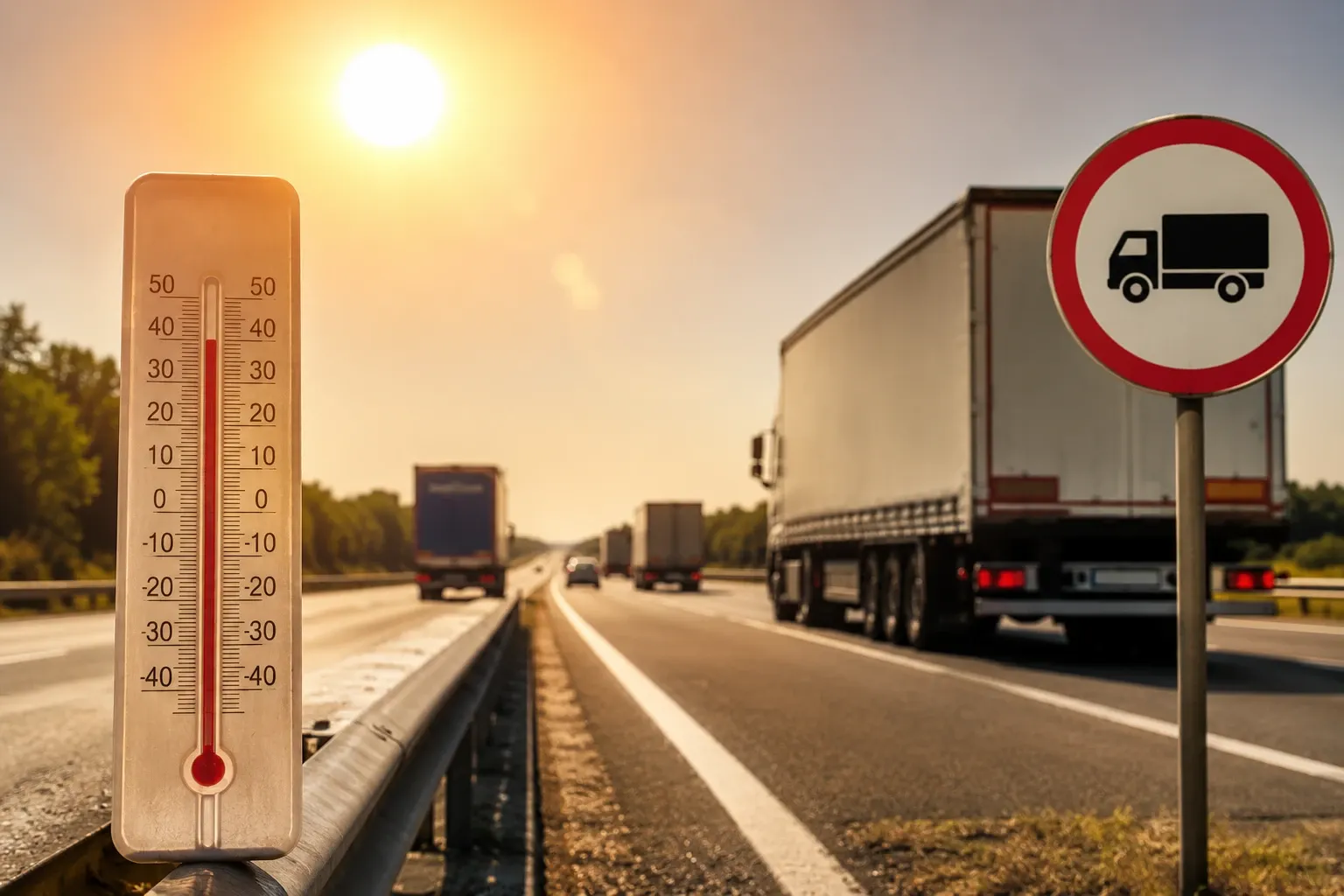 Restricții trafic/ Foto AI