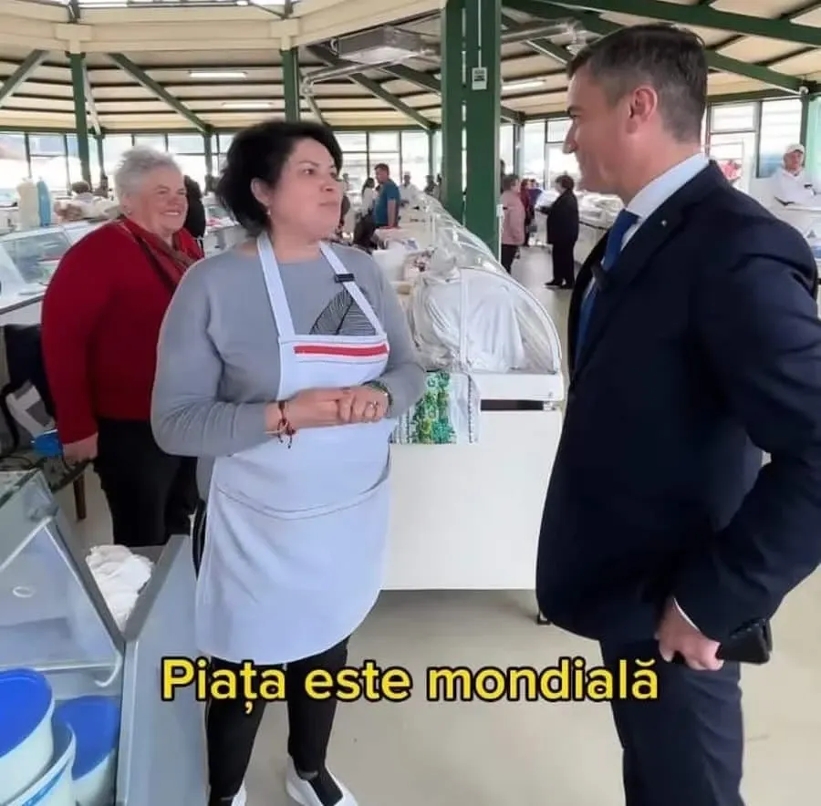 Șefa pieței din Iași 
