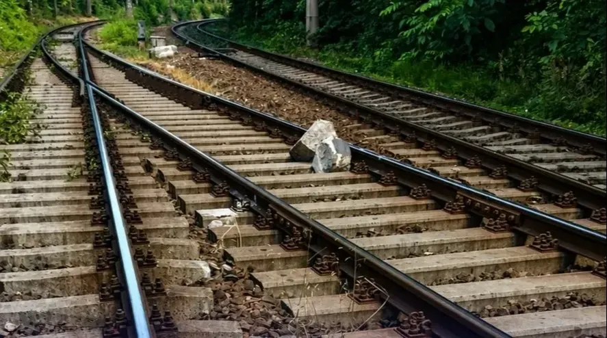 Tentativă de sabotaj feroviar. Foto ilustrativ