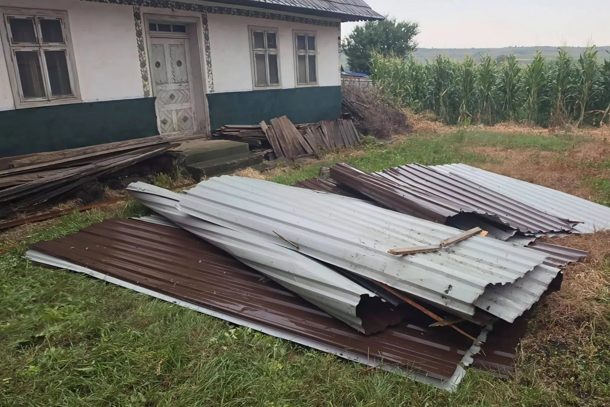Vijelia a făcut prăpăd în Suceava Foto/ISU Suceava