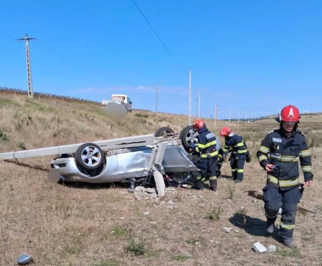 Accident Vaslui/ Foto: ISU Vaslui