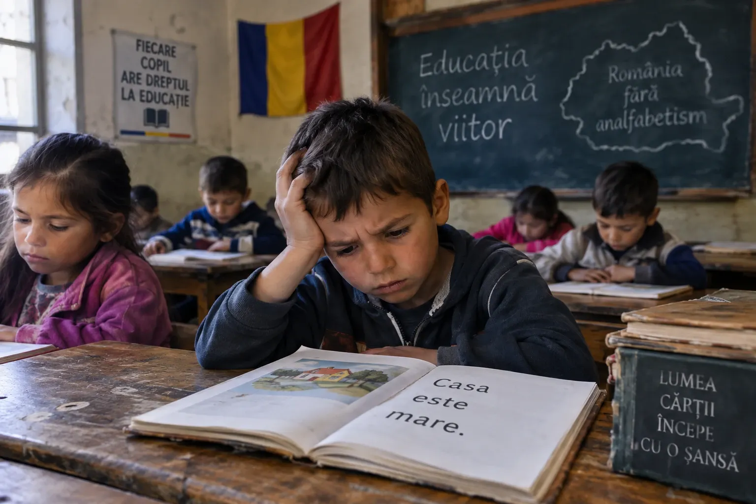 Eșecul statului: elevii săraci, condamnați la un viitor incert