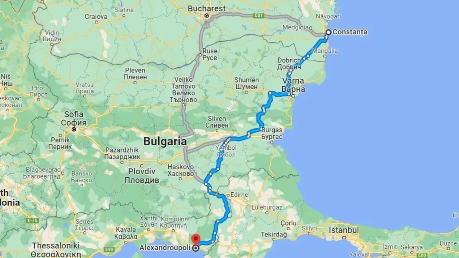 Din România până în Grecia pe autostradă. Foto: Ambasada Bulgariei