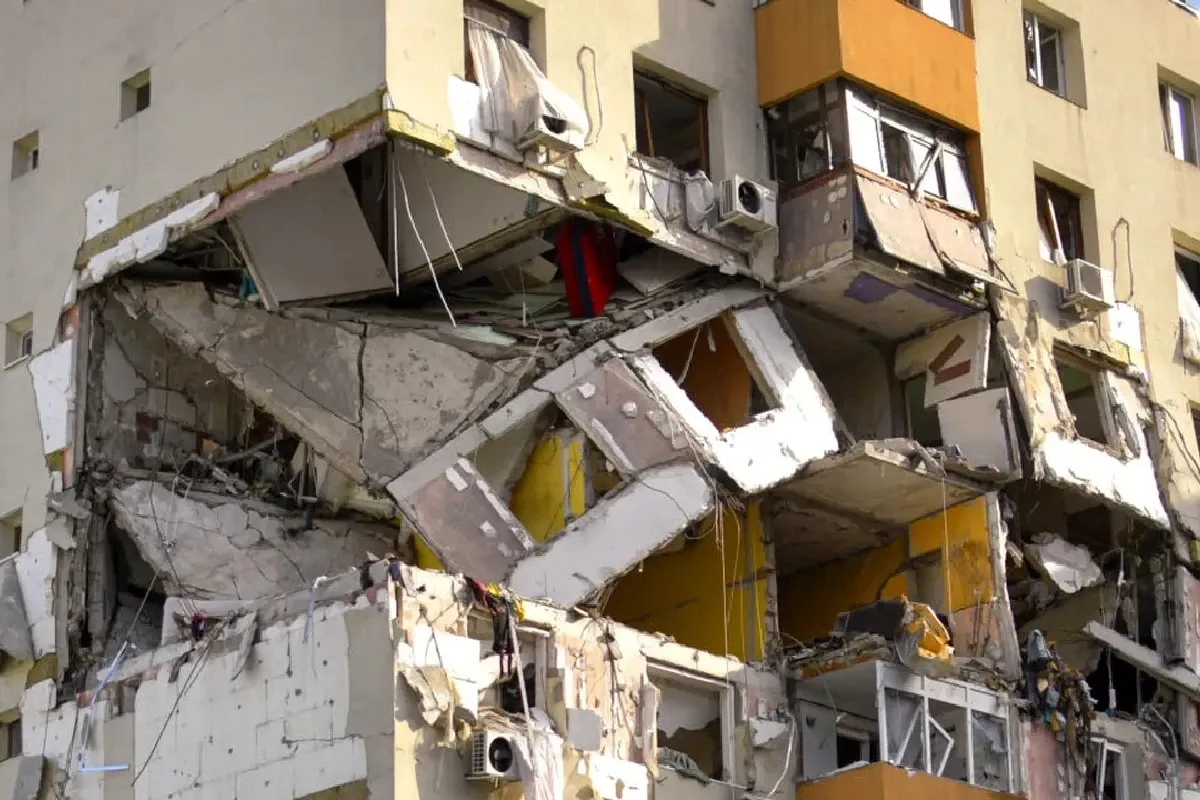 Blocul afectat de explozia din Rahova