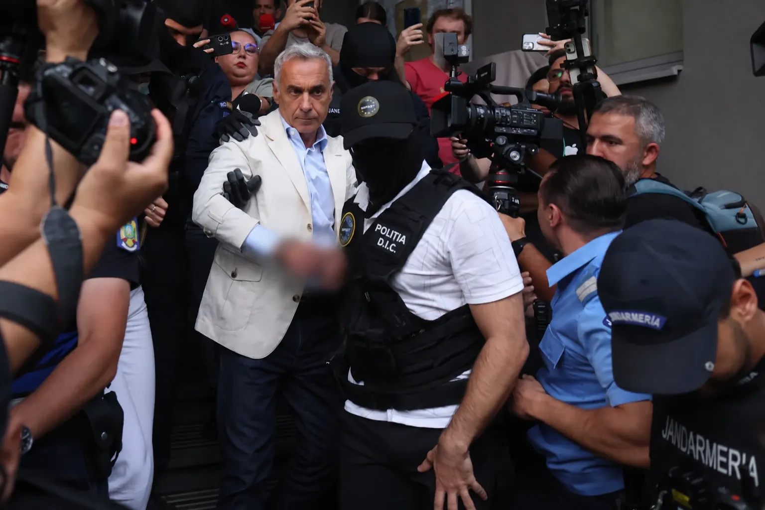 Calin Georgescu reținut. (Inquam photos/ George Călin)